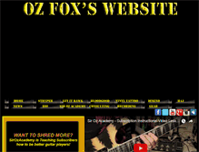 Tablet Screenshot of ozfox.us